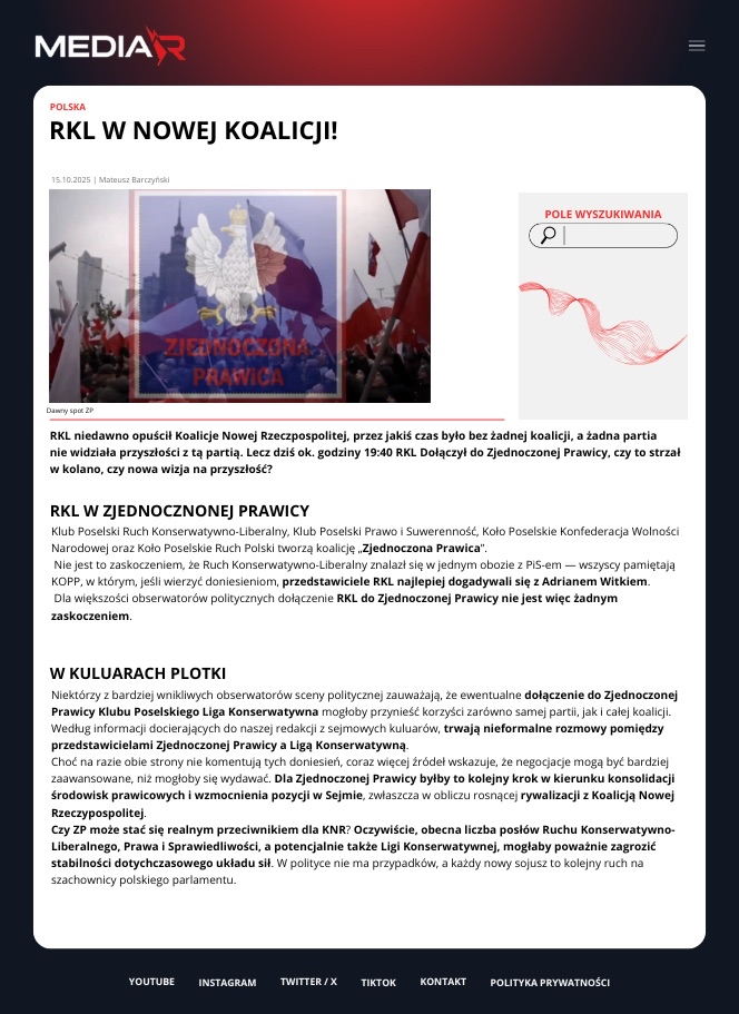 RKL w nowej koalicji!