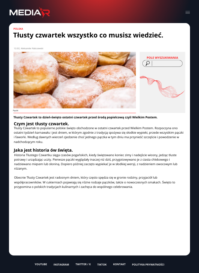 Tłusty czwartek wszystko co musisz wiedzieć.